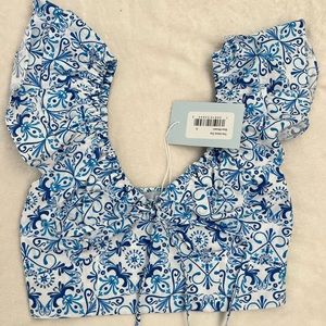 Hill house MosaicBlue Top